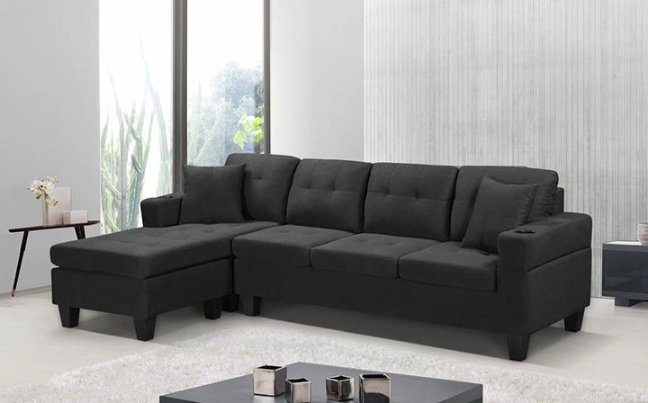 Arsenal 4 Seater Sectional Sofa w/ Cupholders