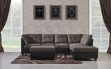 Bella Sectional with USB Port And Storage Ottomon