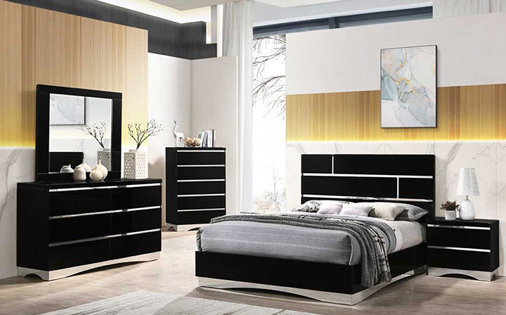 Casa Black bedroom set
