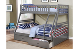 SP-117  Wood Bunk Bed (Twin/Full)
